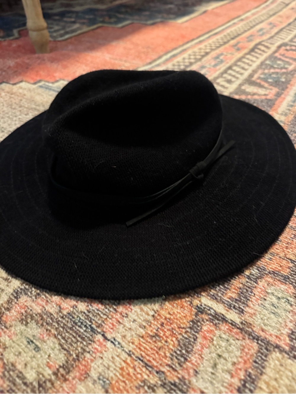 Black rancher hat (anthropologie)